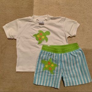 Florence Eiseman Baby Boy’s Swim Set